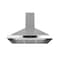 Anzzi 30-Inch Wall-mounted stainless steel-finished convertible range hood with aluminum filter RH-AZ0576ESS - alternate 2